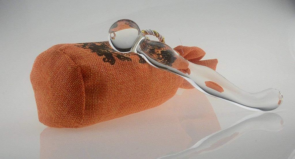 CrystalDual Crystal Glass Dual Ended Anal Plug