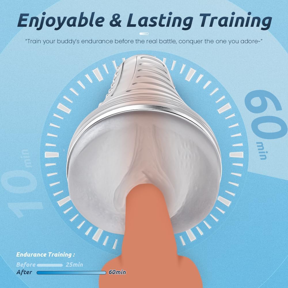 CrystalGrip Transparent Suction Fleshlight Stroker