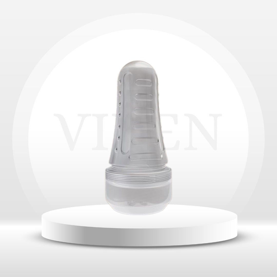 CrystalGrip Transparent Suction Fleshlight Stroker