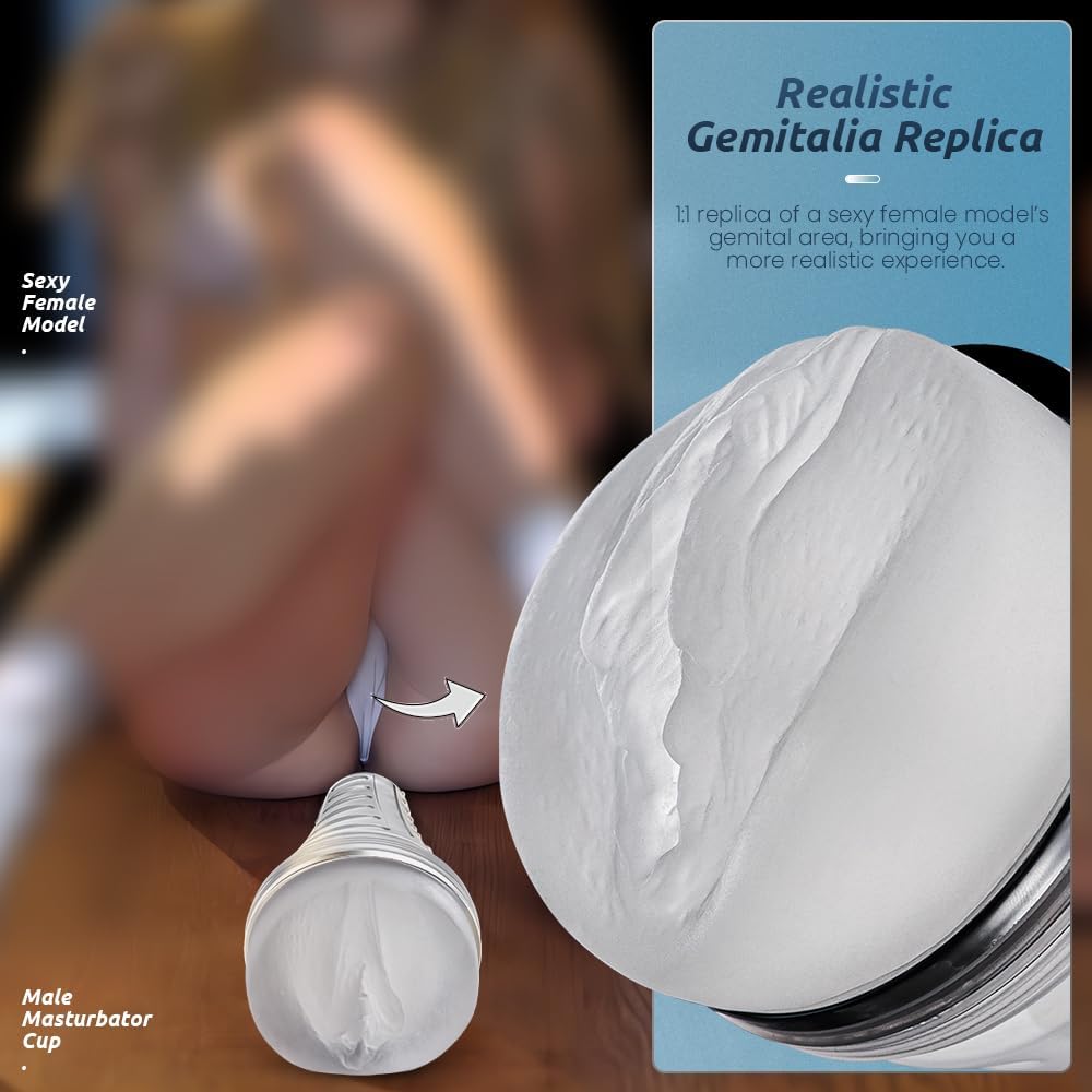 CrystalGrip Transparent Suction Fleshlight Stroker