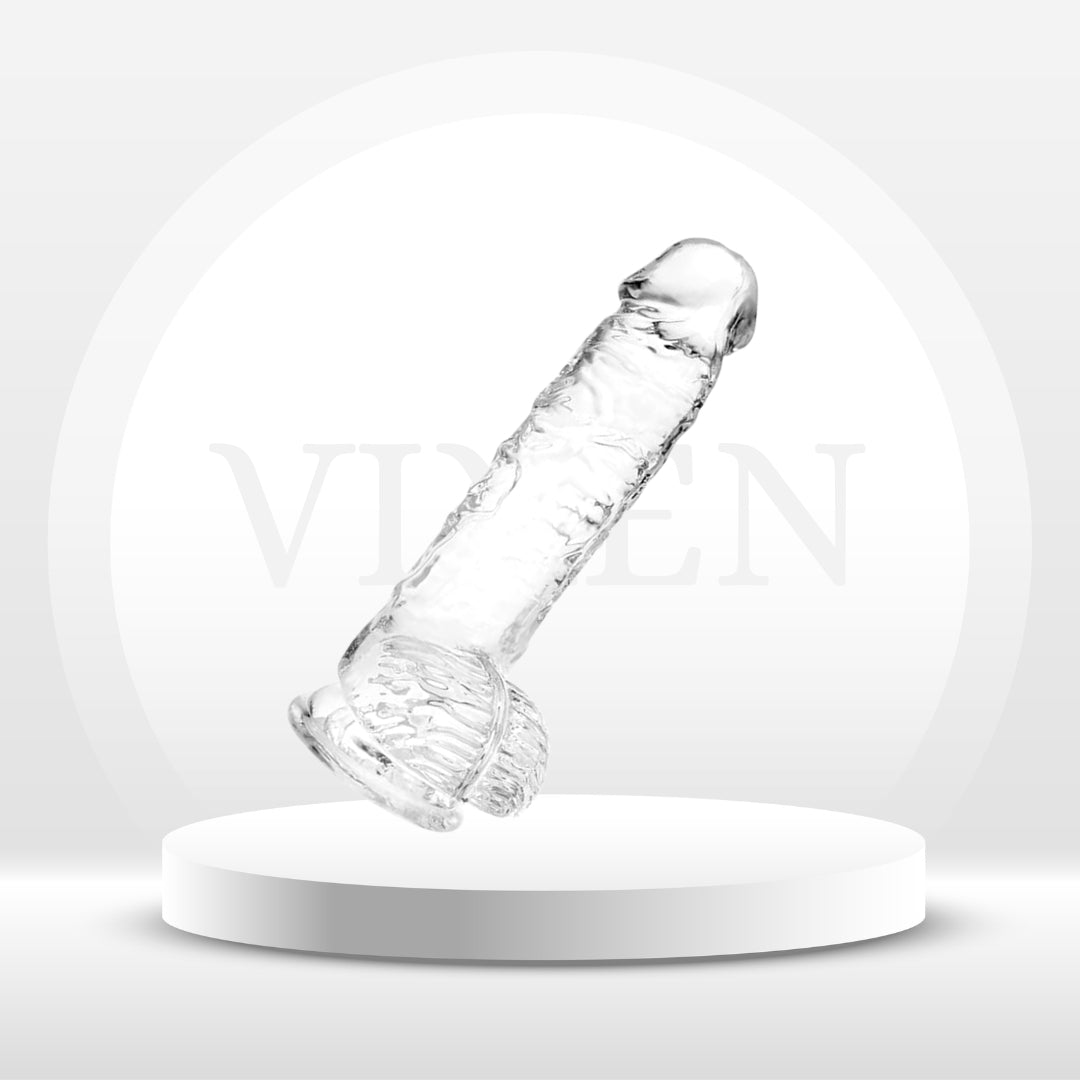 CrystalRide 6.4" Realistic Dildo
