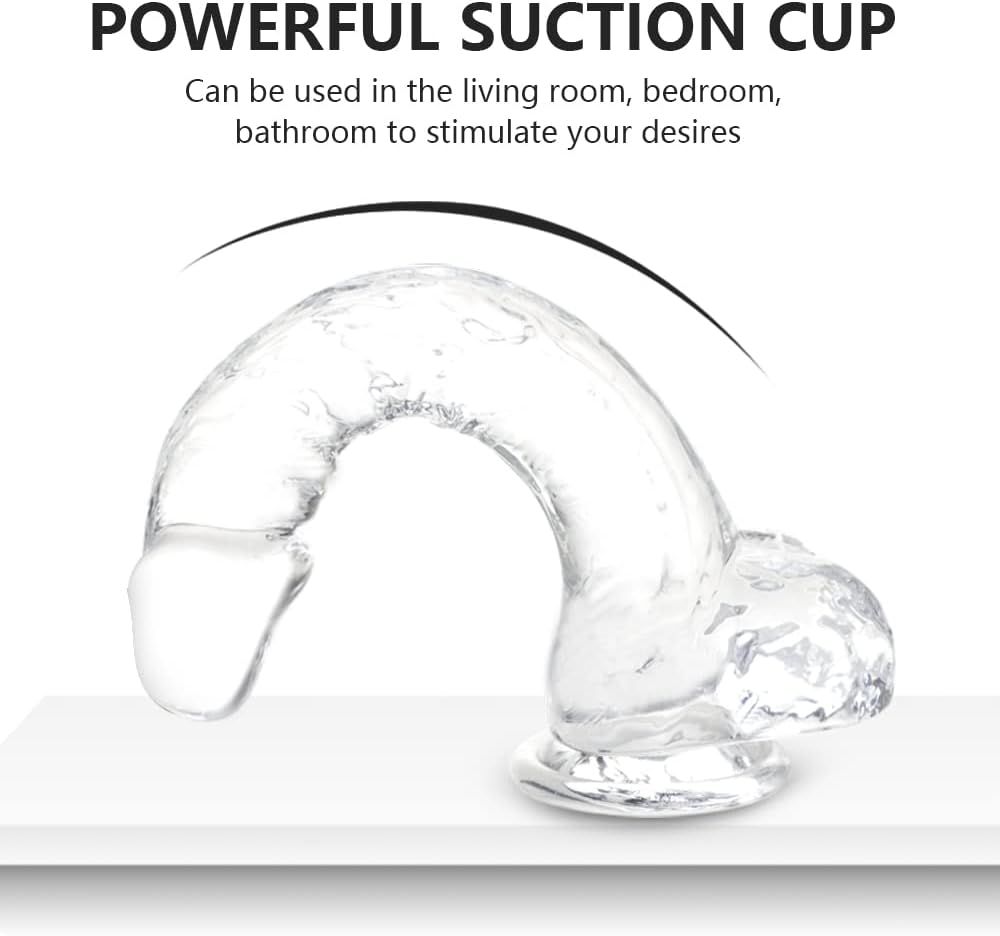 CrystalRide 6.4" Realistic Dildo