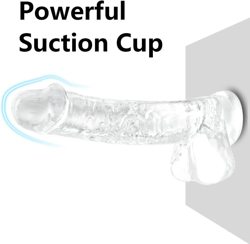 CrystalRide 6.4" Realistic Dildo