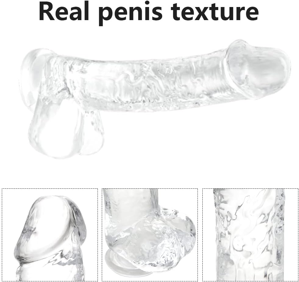 CrystalRide 6.4" Realistic Dildo
