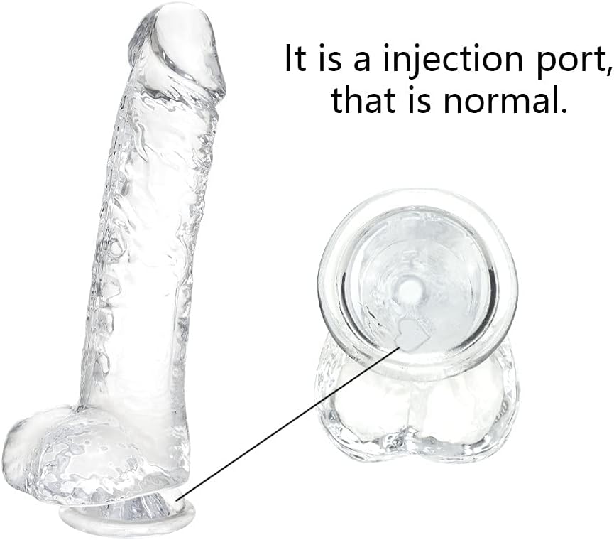 CrystalRide 6.4" Realistic Dildo