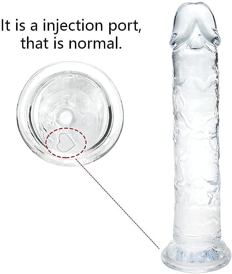 CrystalSoft 7" Beginner Dildo
