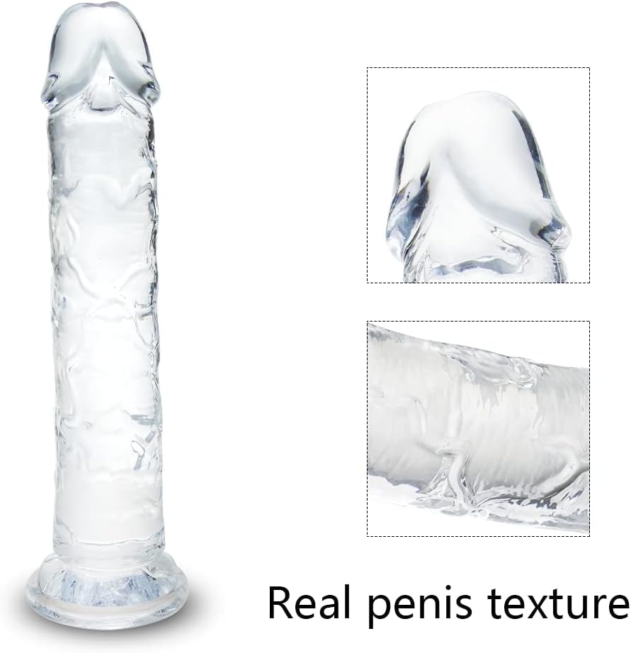 CrystalSoft 7" Beginner Dildo