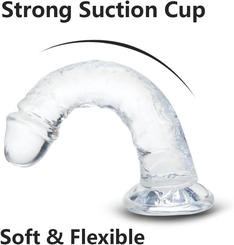 CrystalSoft 7" Beginner Dildo