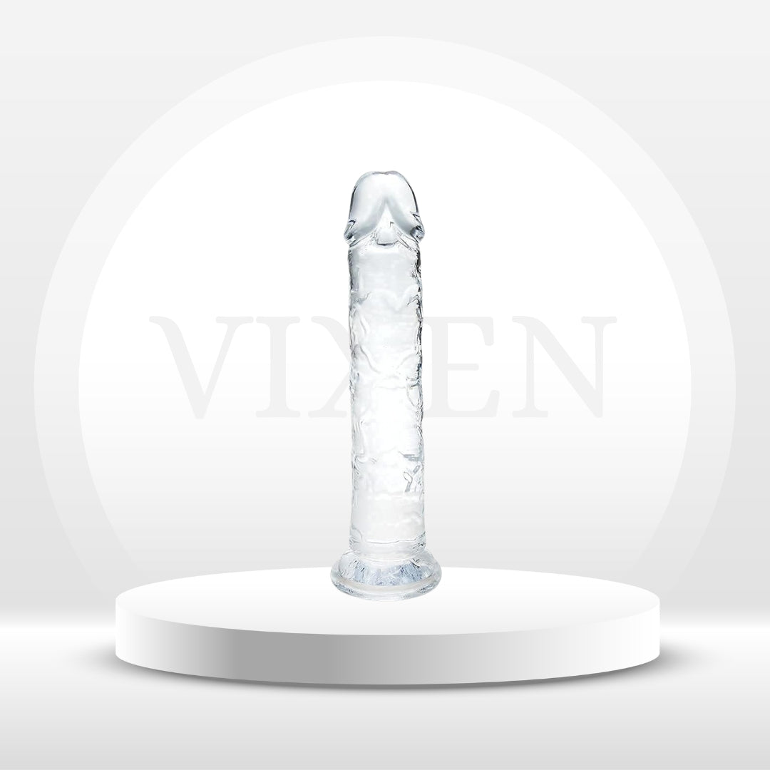 CrystalSoft 7" Beginner Dildo