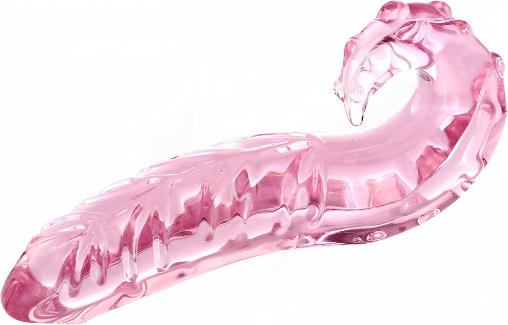CrystalTentacle Pink Glass Tentacle Dildo