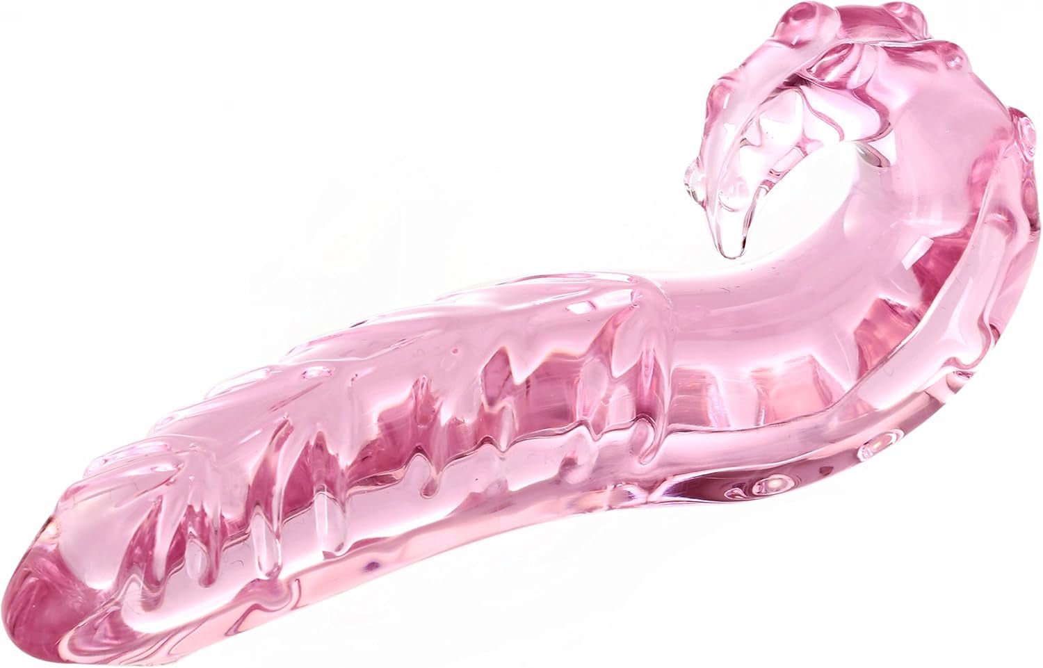CrystalTentacle Pink Glass Tentacle Dildo
