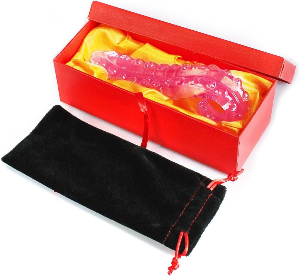 CrystalTentacle Pink Glass Tentacle Dildo