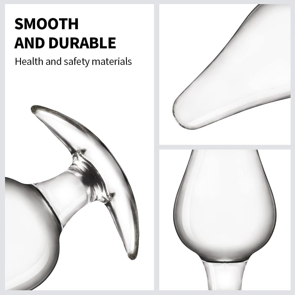 CrystalThrust Glass Anal Plug