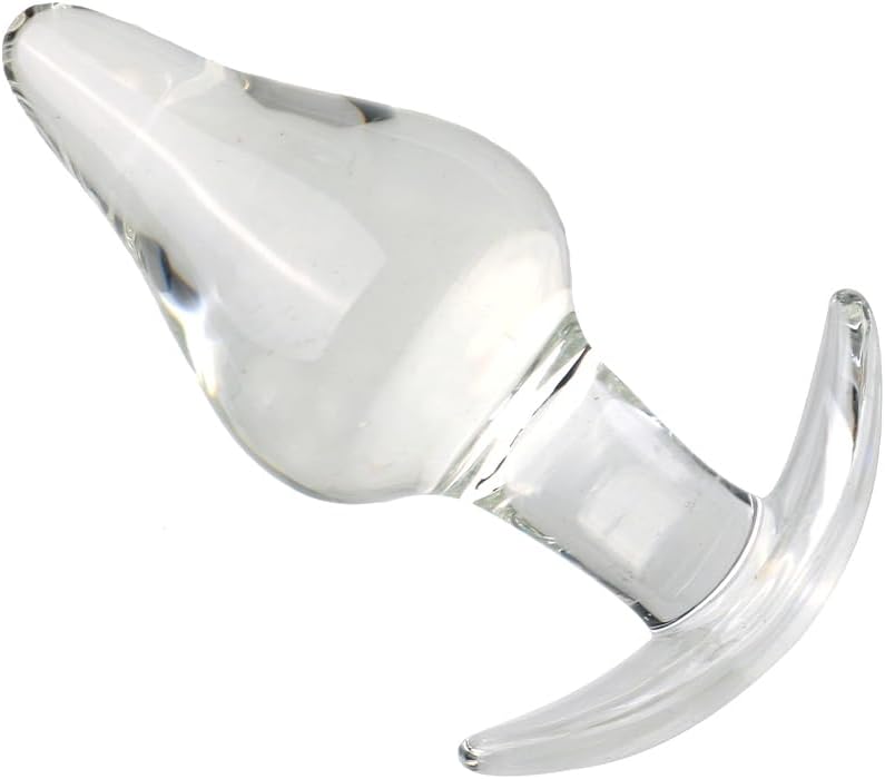 CrystalThrust Glass Anal Plug