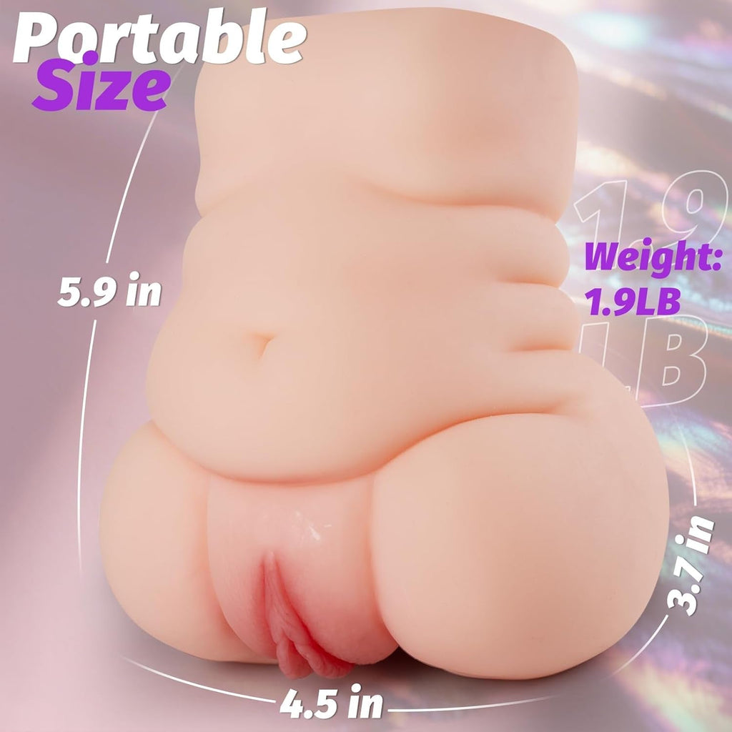 CurvaLux Realistic BBW Pocket Pussy Male Stroker