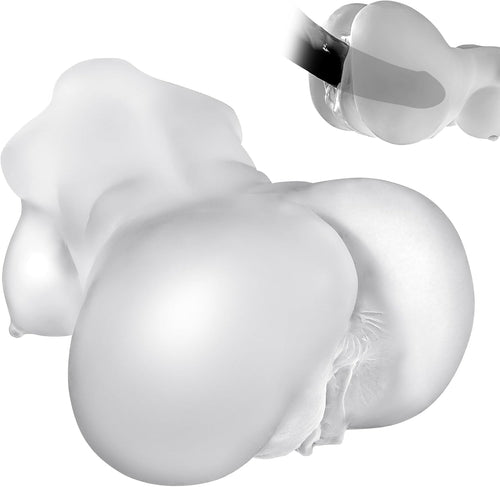 CurveCrave Transparent Sex Doll Stroker