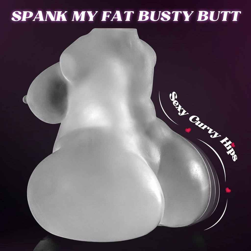 CurveCrave Transparent Sex Doll Stroker