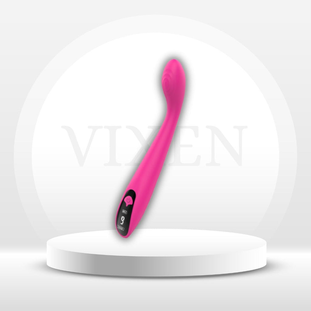 CurveGlow G-Spot Vibrator Wand with LCD