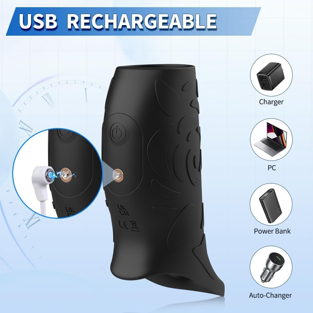 CurveLock Vibrating Penis Sleeve & Girth Enhancer