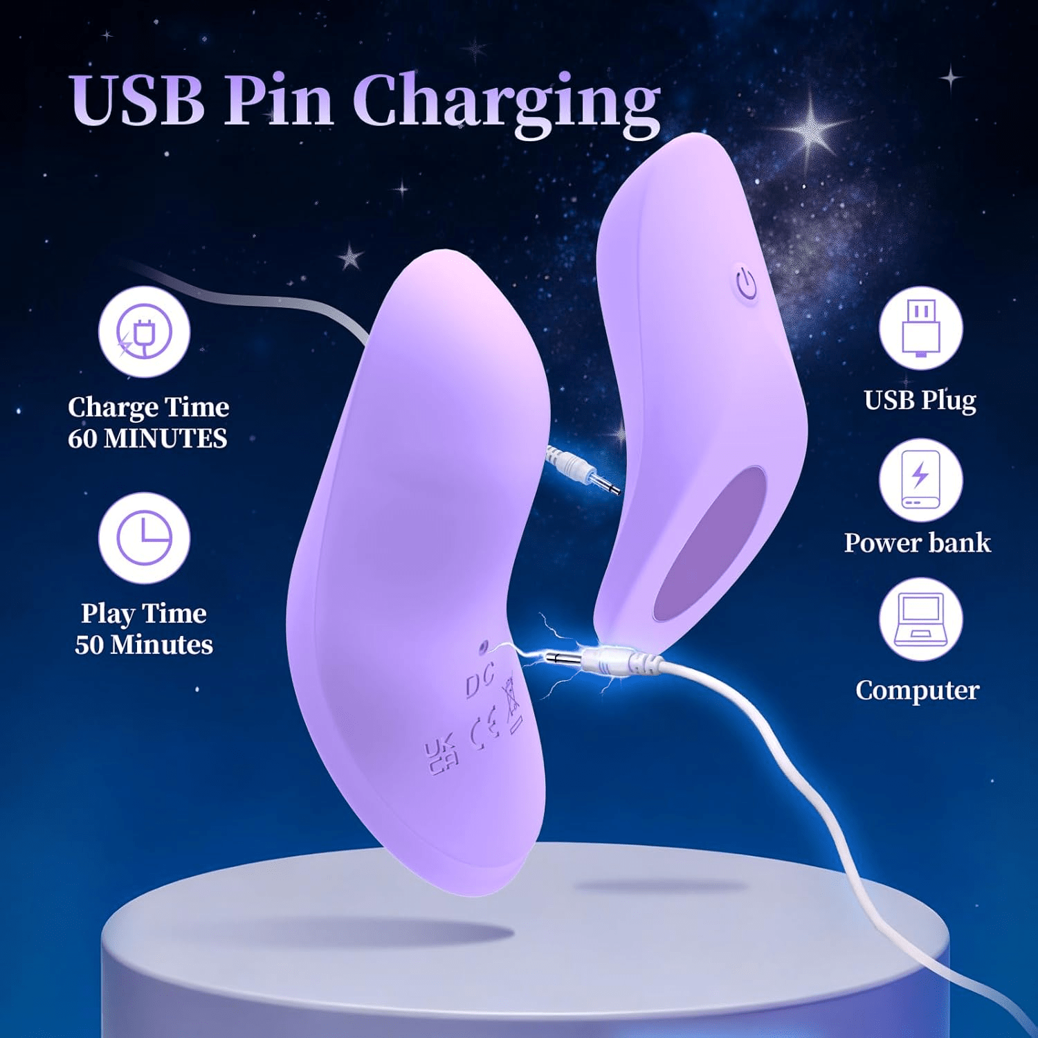 CurveMuse Wearable Discreet Panty Vibrator