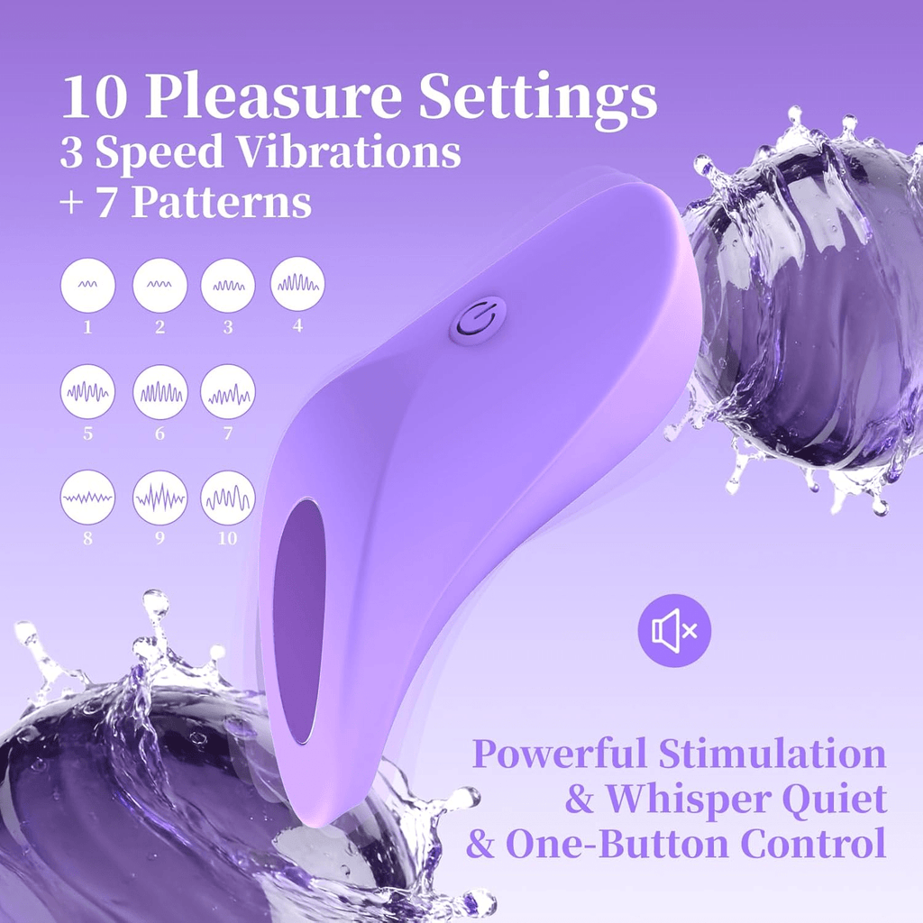 CurveMuse Wearable Discreet Panty Vibrator