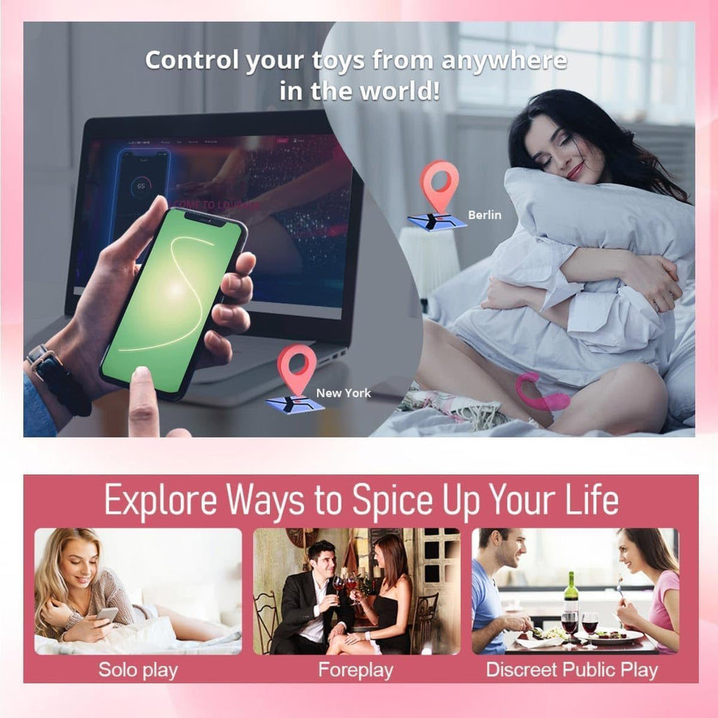 CurveNest App Control Wearable Egg Vibrator