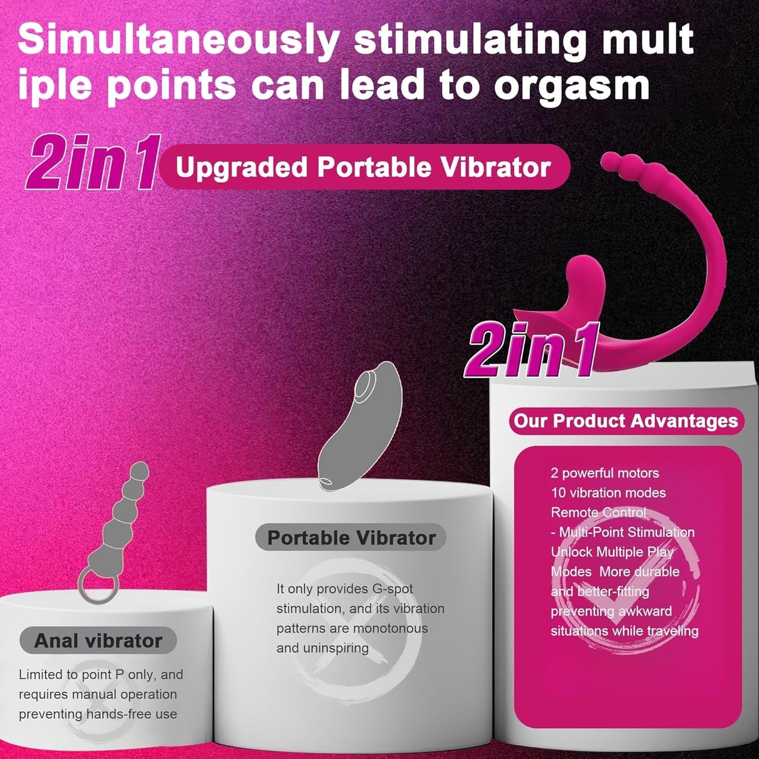 CurvePoint Triple Stimulation Clit & Panty Vibrator