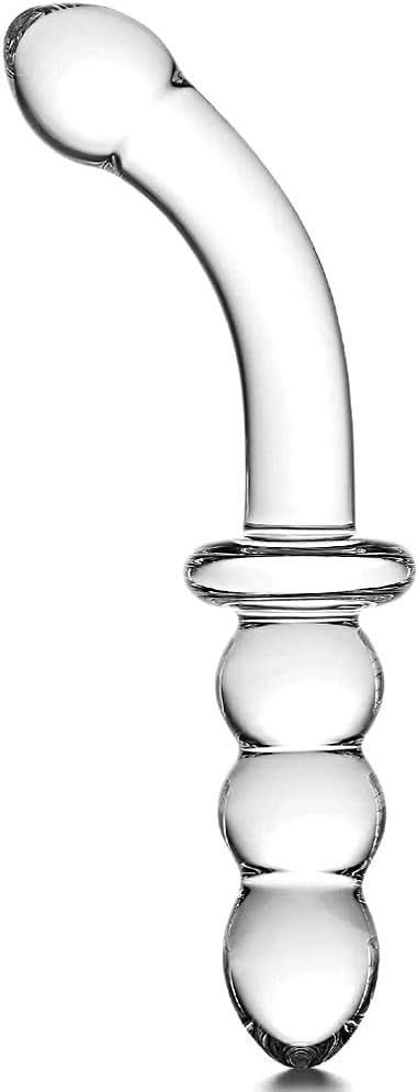 CurvePulse Dual Ended Glass Anal Wand