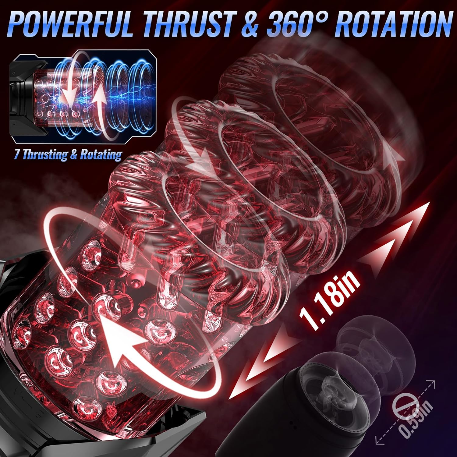 CyberSync AI ThrustMaster Masturbator