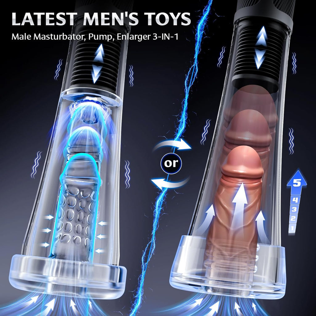 DarkKnight Glans Trainer Pro Masturbator