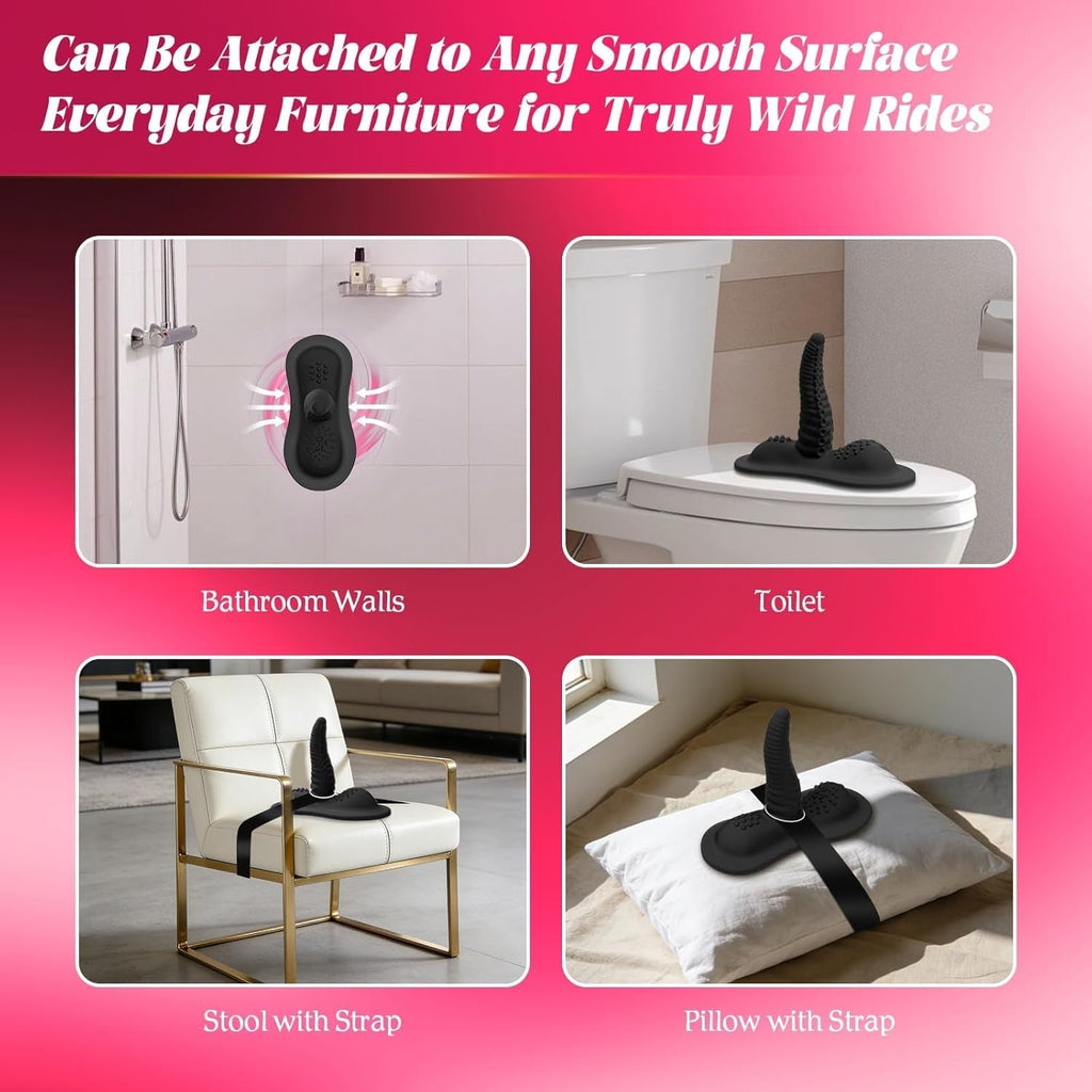 DarkWave Tentacle Ride-On Dildo Vibrator