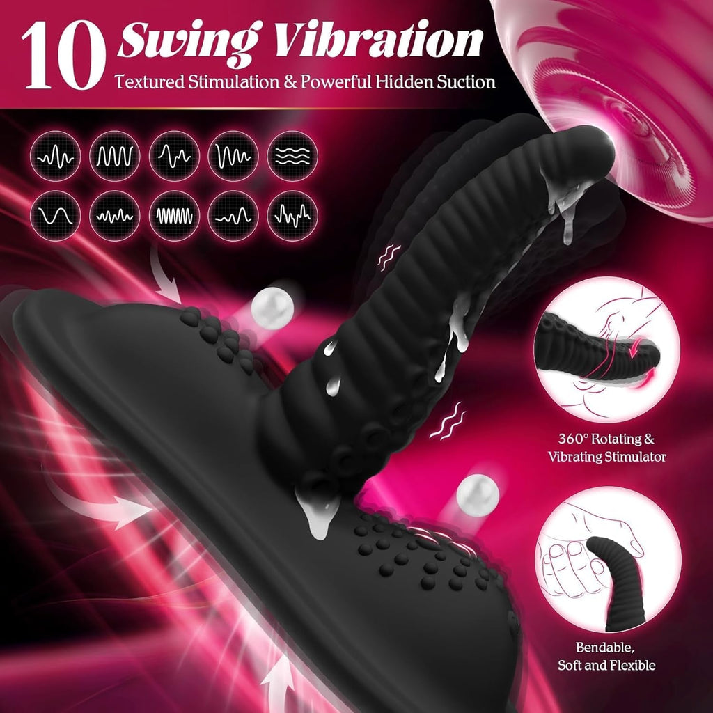 DarkWave Tentacle Ride-On Dildo Vibrator
