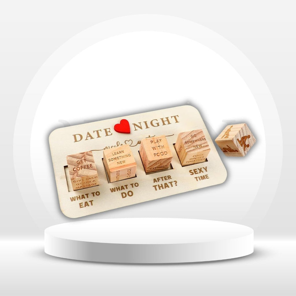 Date Night Sex Decisions Dice for Couples