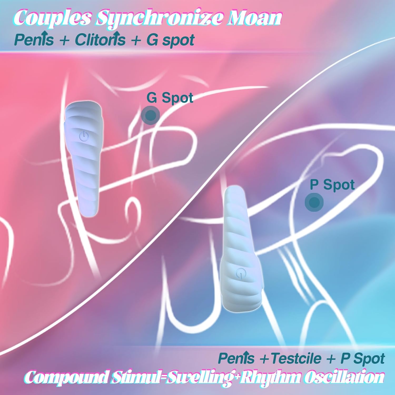 DeepControl Reversible Liquid Silicone Penis Ring