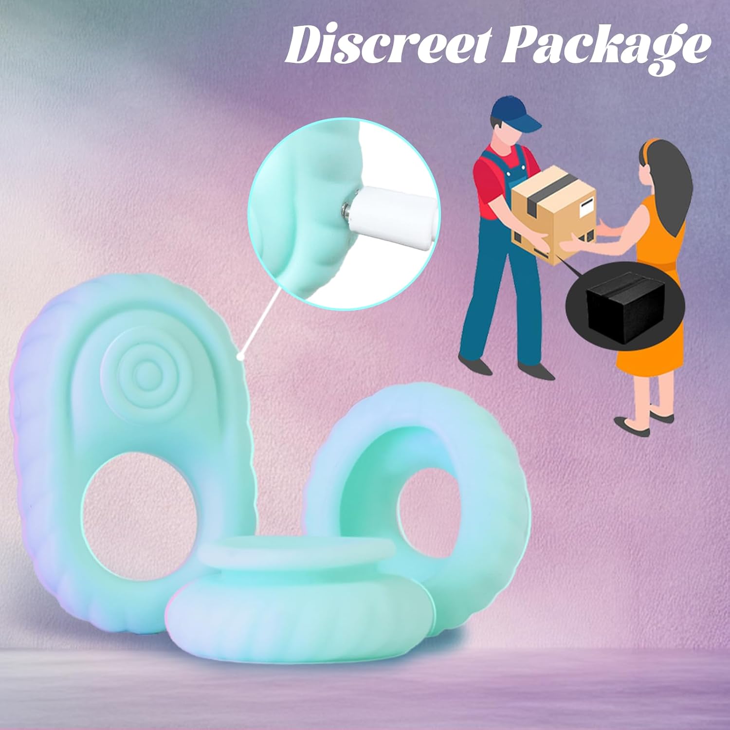 DeepControl Reversible Liquid Silicone Penis Ring
