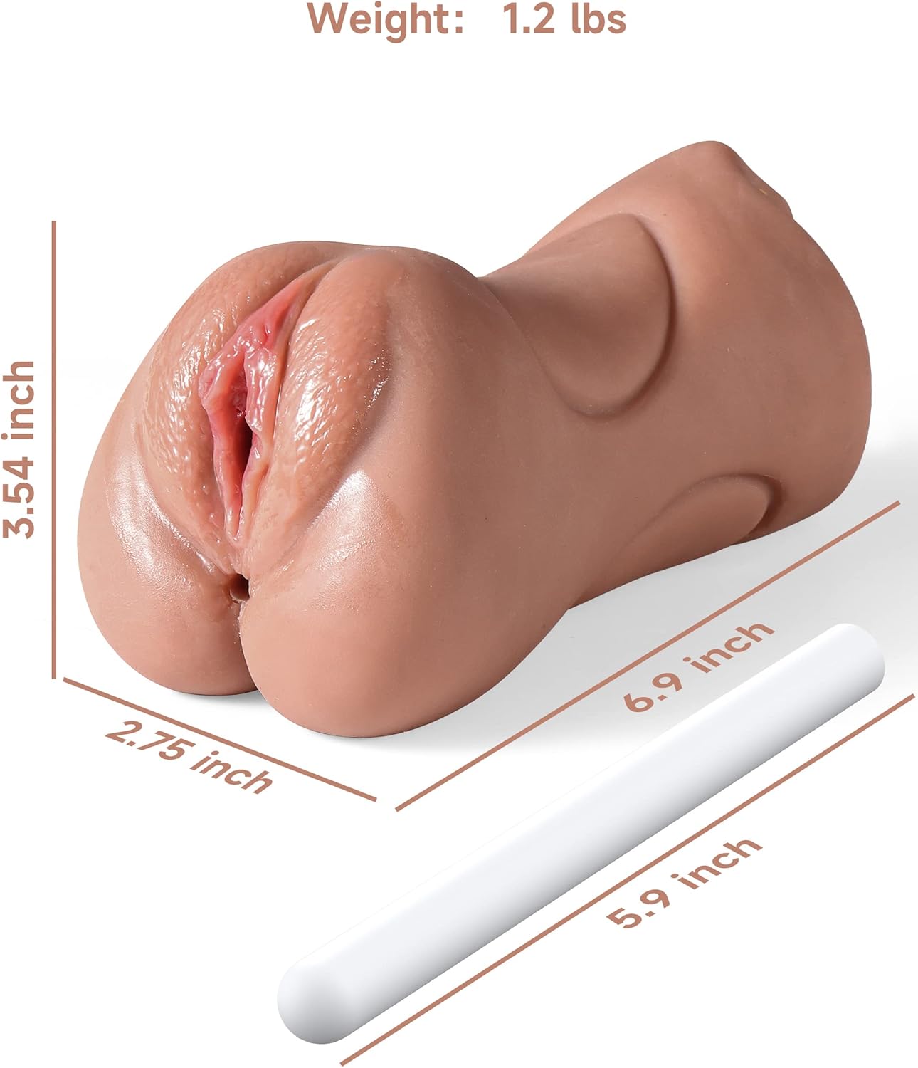 DeepCore 3-in-1 Multi-Zone Pocket Pussy Masturbator