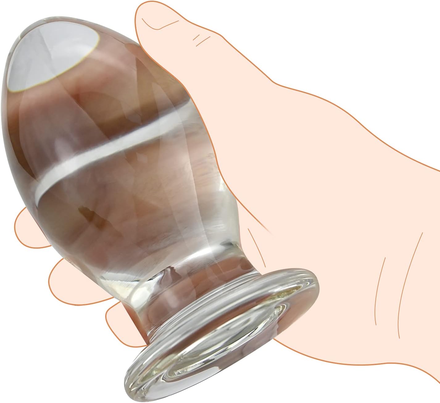 DeepCore XL Glass Plug