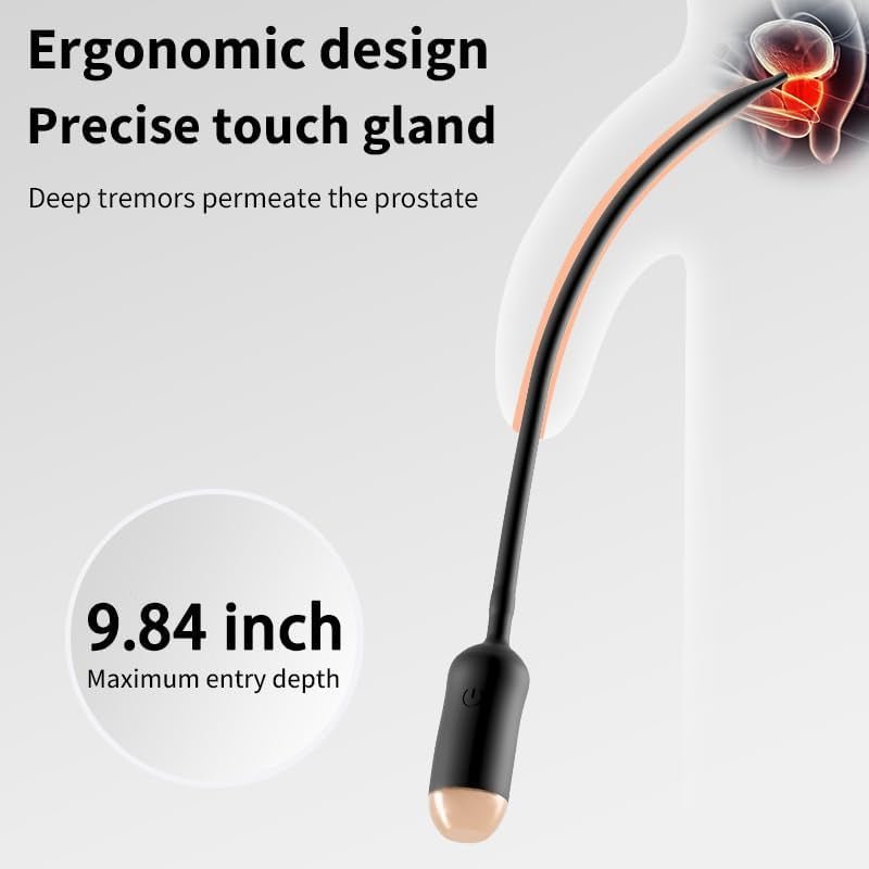 DeepCurrent Vibrating Urethral Sound Plug