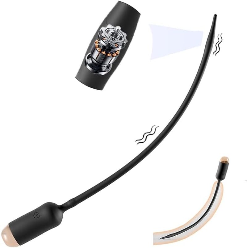 DeepCurrent Vibrating Urethral Sound Plug