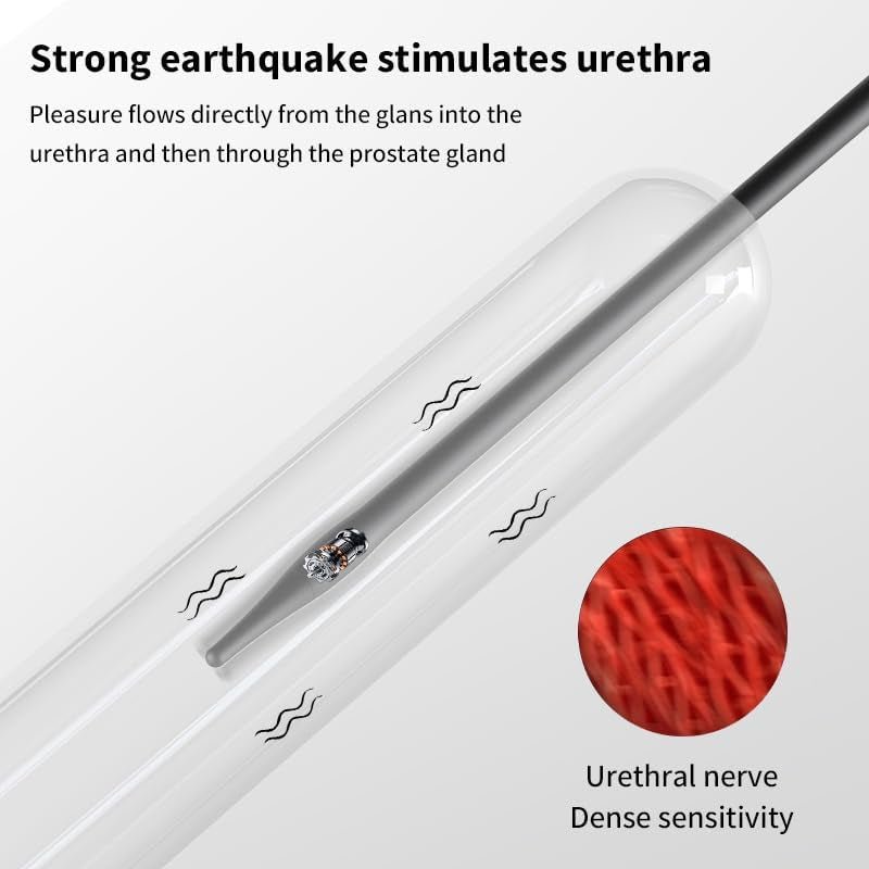 DeepCurrent Vibrating Urethral Sound Plug