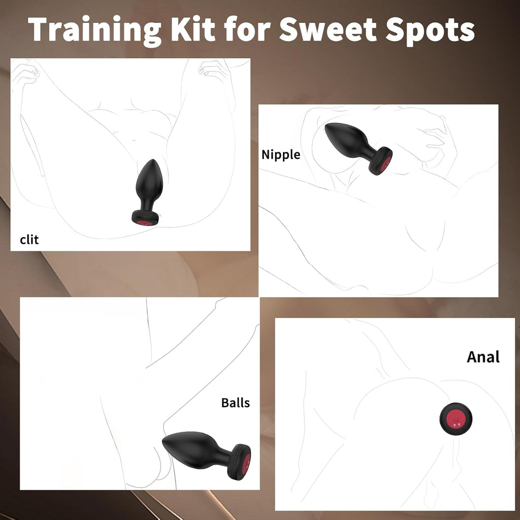 DeepPhase Vibrating Anal Trainer Set