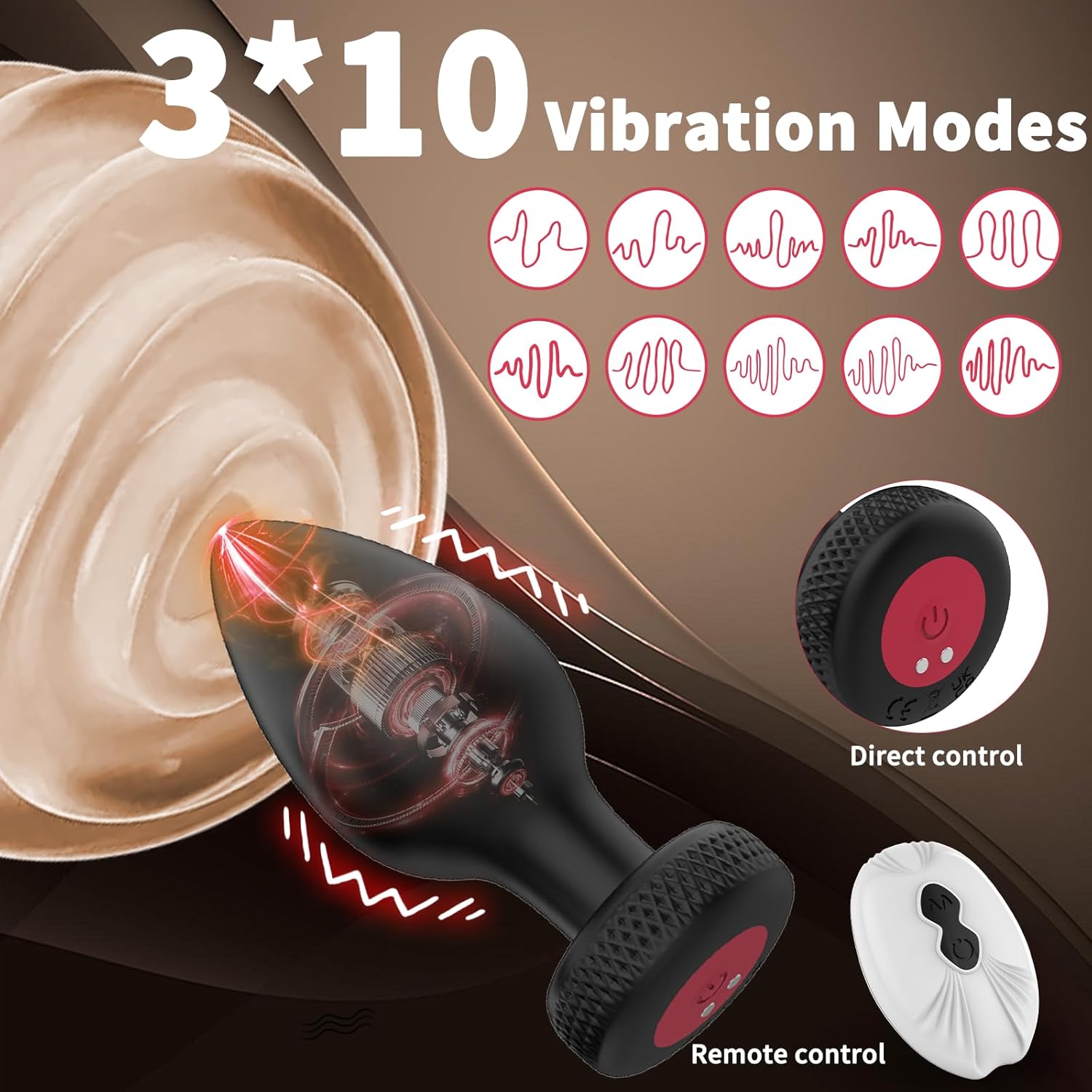 DeepPhase Vibrating Anal Trainer Set