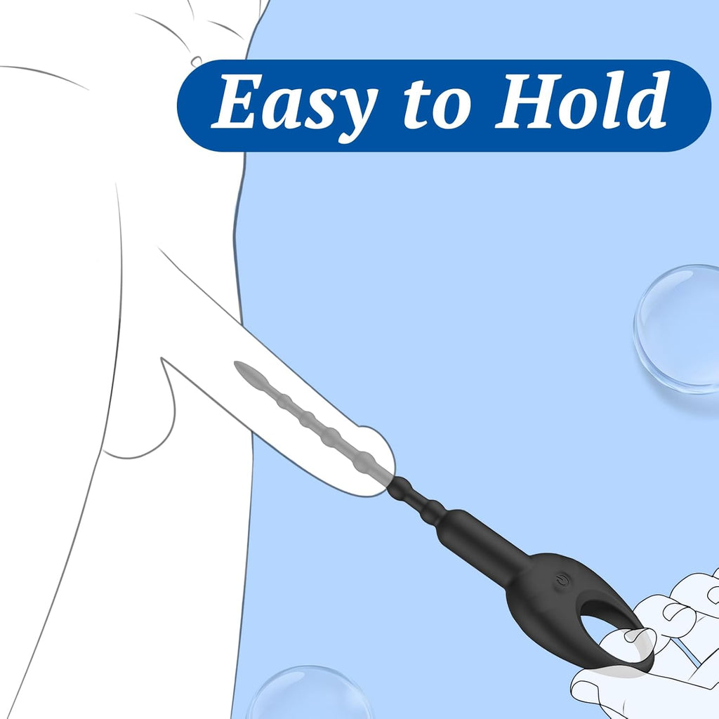 DeepPulse Male Plug Urethral Vibrator