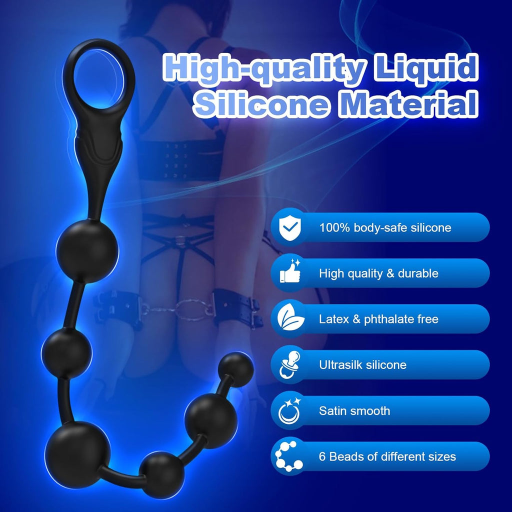 DeepSpiral 3-Motor Vibrating Anal Beads