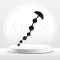 DeepSpiral Extra-Long Vibrating Anal Beads