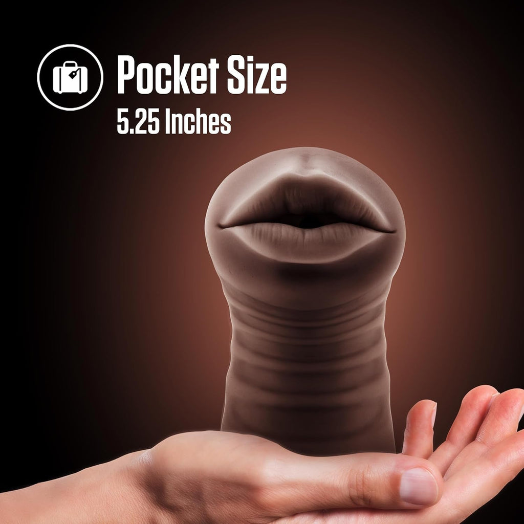 DeepVibe Vibrating Deep Throat Pocket Pussy Stroker