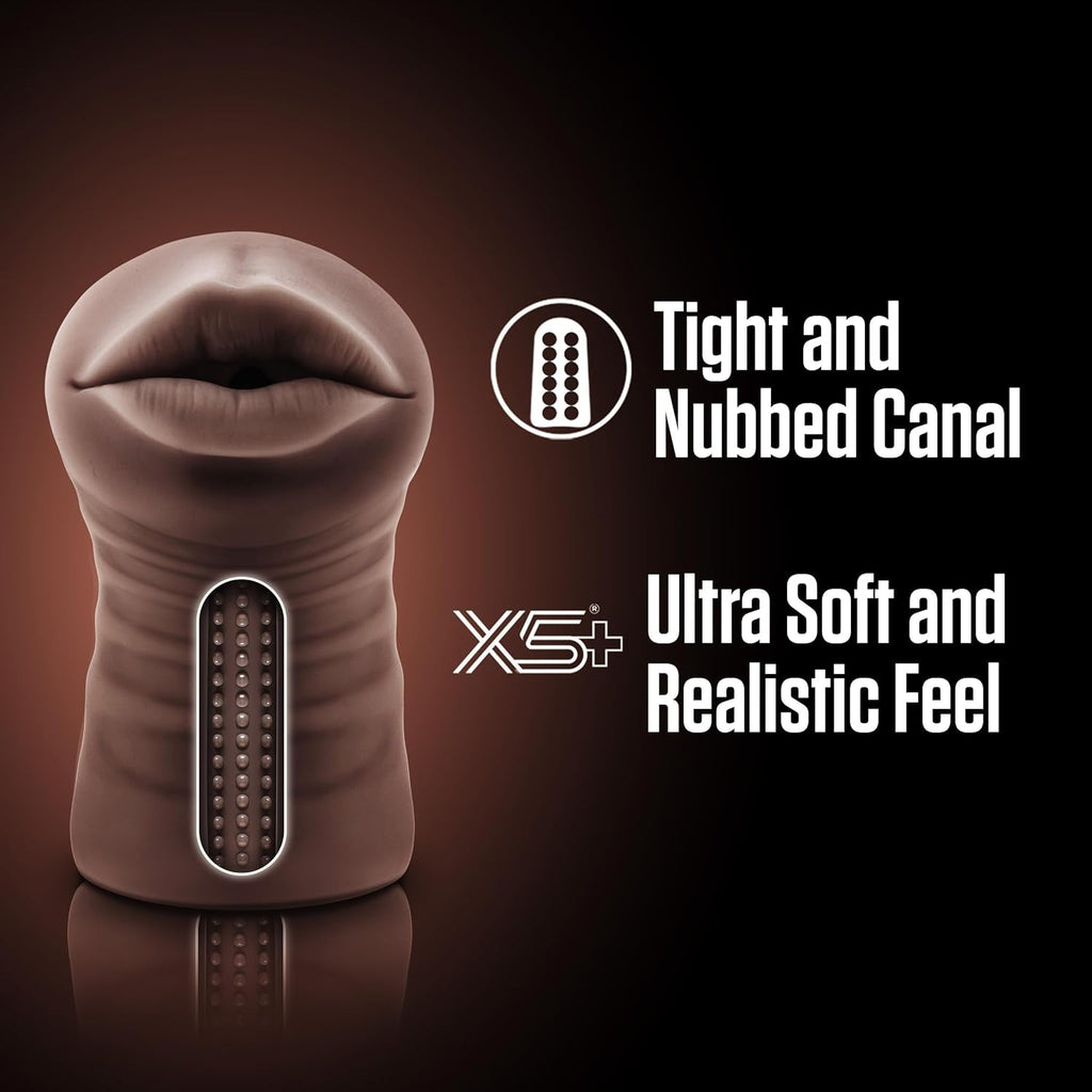 DeepVibe Vibrating Deep Throat Pocket Pussy Stroker