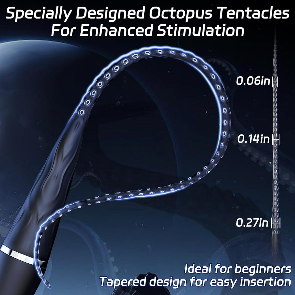 DeepWave Octopus Tentacle Urethral vibrator