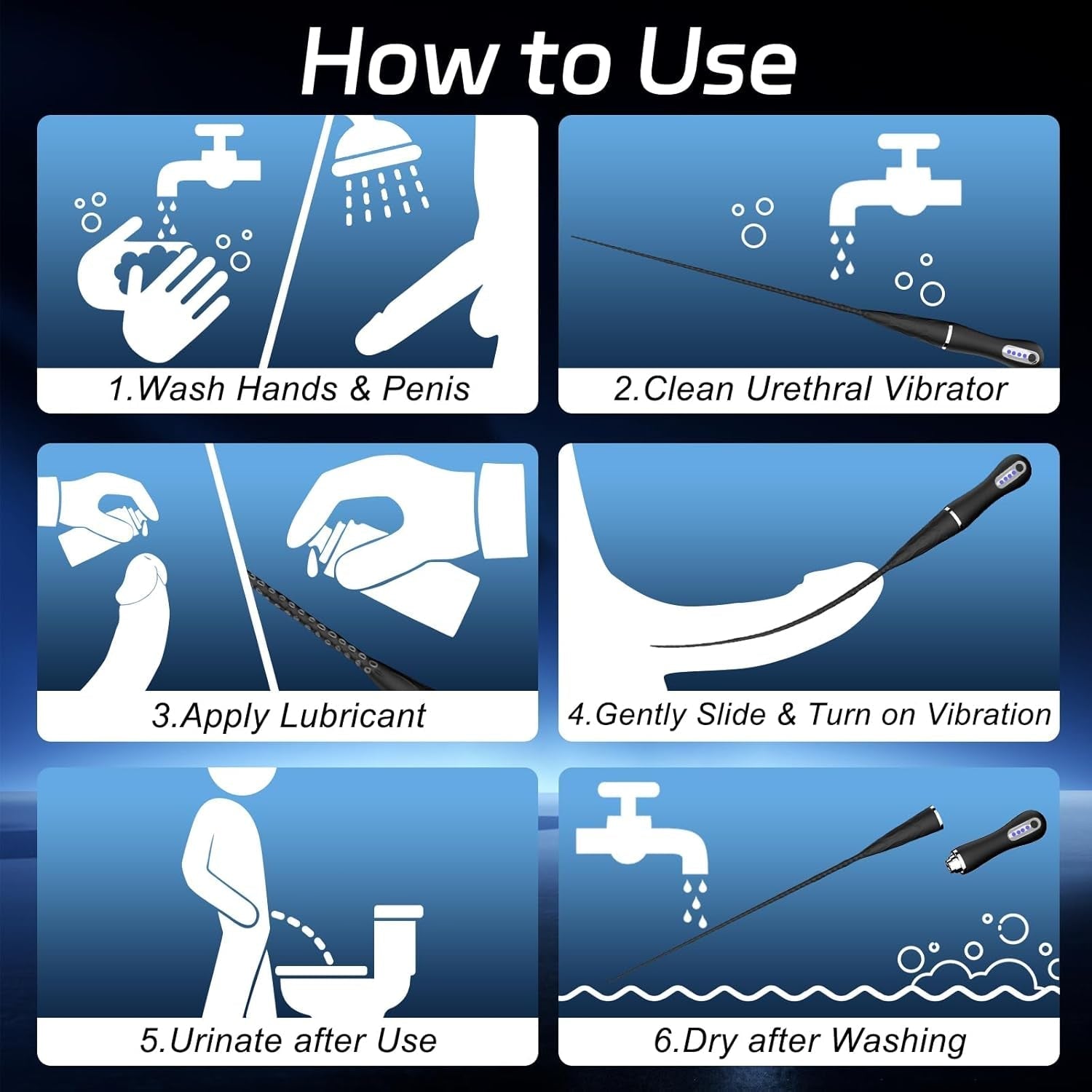 DeepWave Octopus Tentacle Urethral vibrator