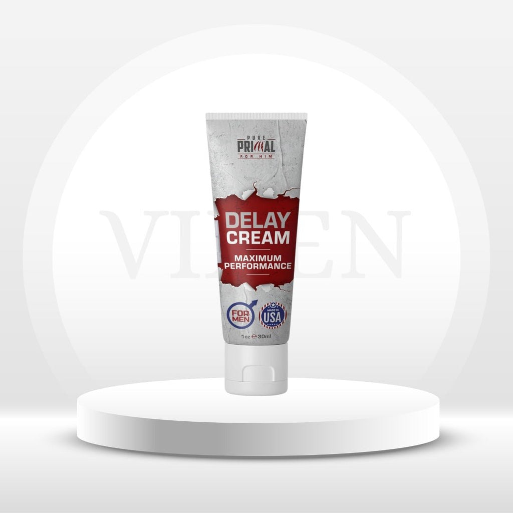Delay Cream Formula for Extended Intimacy & Control